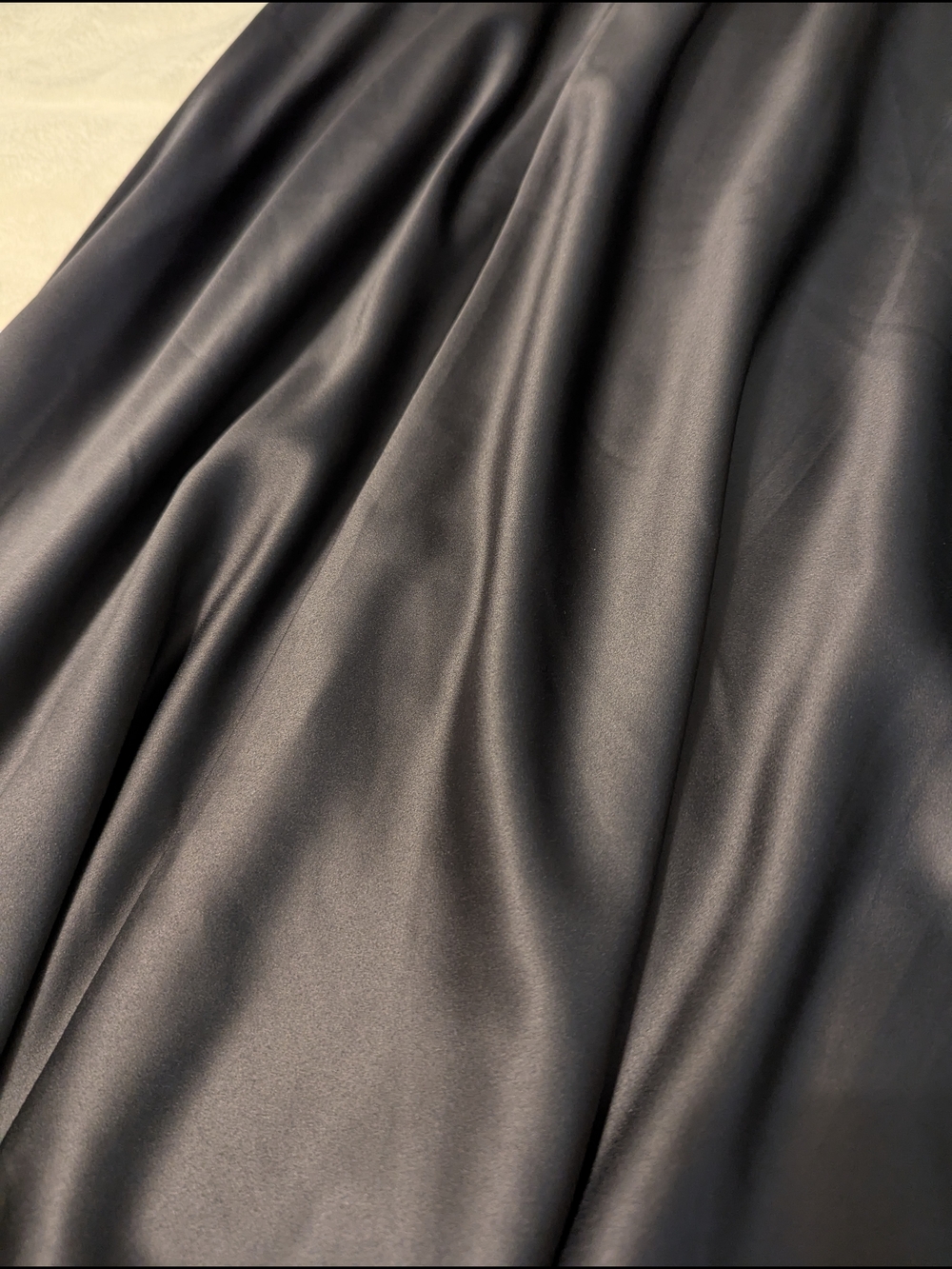 torrid Dark Grey Satin Maxi Skirt - Picture 2 of 3